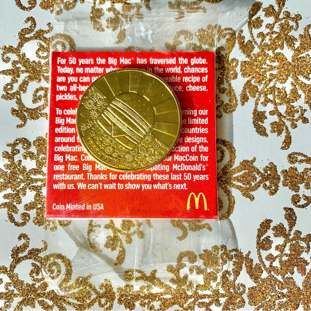 McDonald’s 50 Years of Big Mac Coin 50th Anniversary 🍔
